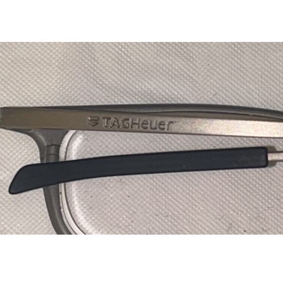 Tag Heuer TH4003 Titanium Gray/Silver Eyeglasses Frames Made in France 49-17-130 - Picture 6 of 15